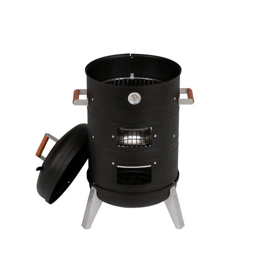 2 in 1 Charcoal Water Smoker