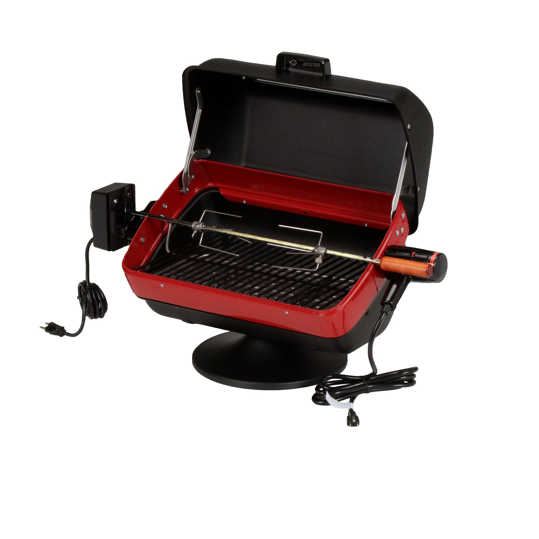 Aomdom Elektrischer Drehgrill – Höhenverstellbar, 15 W Motor, Edelstahl – Für Ganzes Lamm, Schwein & Mehr – BBQ Set Für Outdoor