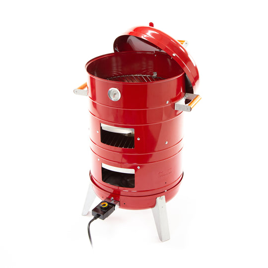 4 in 1 Charcoal & Electric Water Smoker