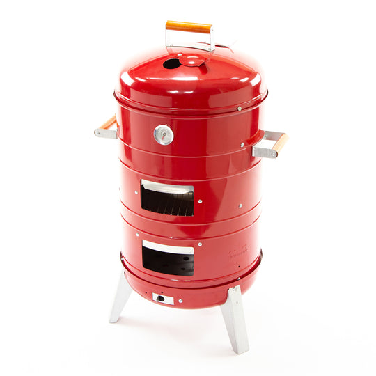 4 in 1 Charcoal & Electric Water Smoker