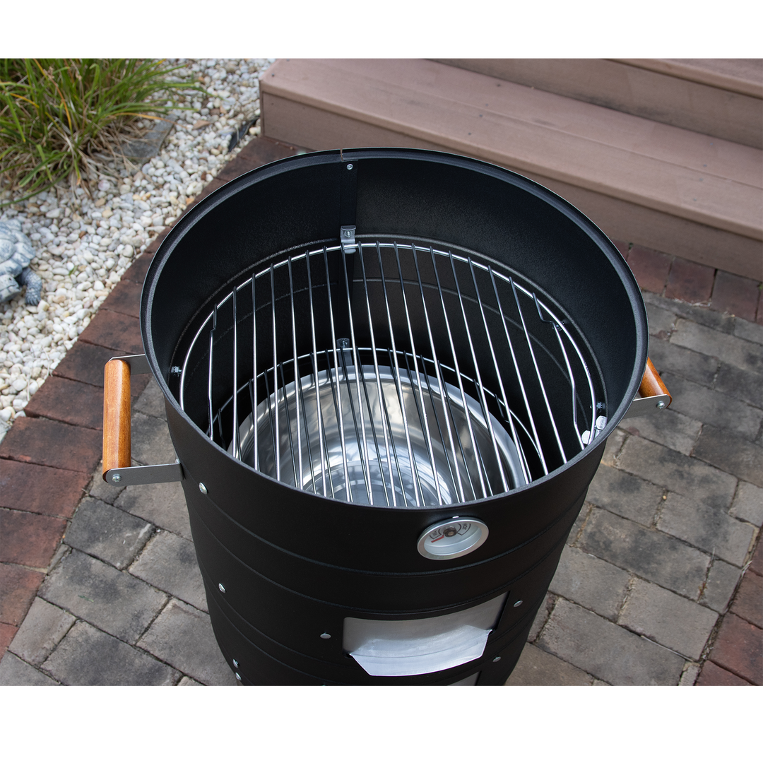 2 in 1 Charcoal Water Smoker