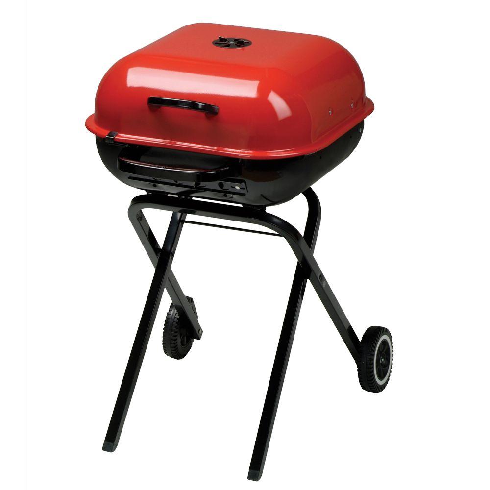 uhyre Ferie Gamle tider Americana Walk-A-Bout Charcoal Grill - Red-Model 4200.0A231 - Americana  Grills