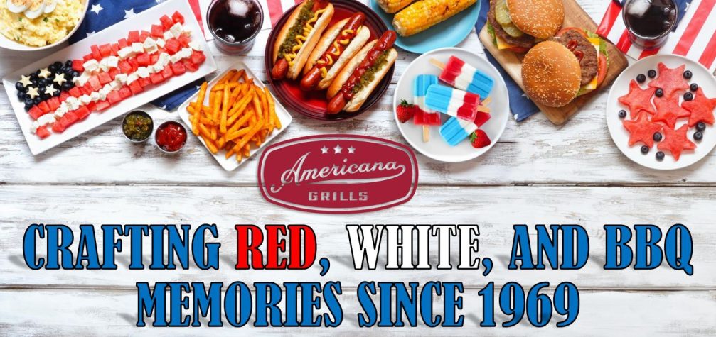 Americana The Wherever Grill Electric and Charcoal Red 2130.4.511